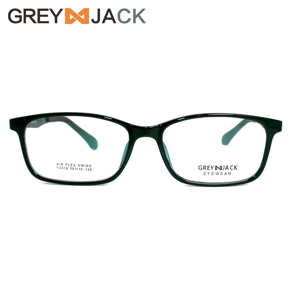 

Grey Jack Frame Kacamata Fashion TR90 Ringan dan Kuat untuk Pria & Wanita dengan Lensa Normal Y3016