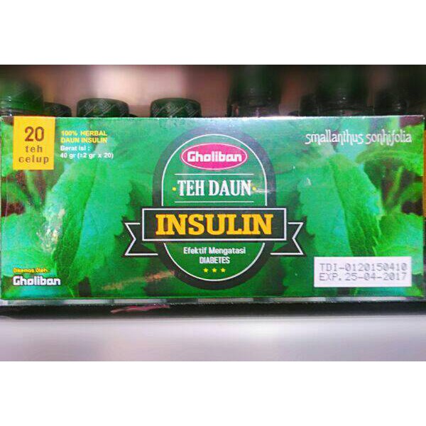 

Teh Celup Daun Insulin Gholiban