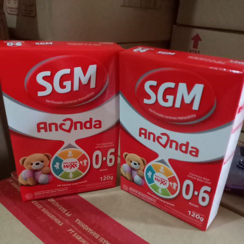 SGM ananda 0-6 bulan kemasan 120 gram