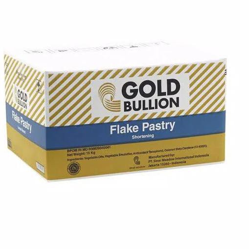 

MARI BELI Puff Pastry Gold Bullion/ Korsvet / Flake Pastry 500gr