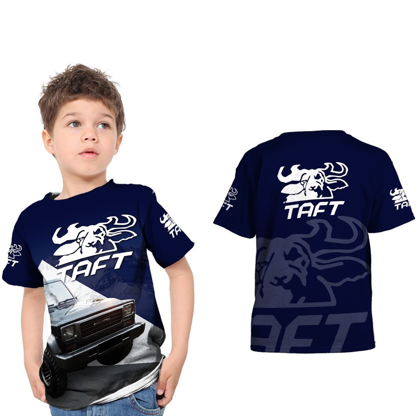 TAFT GT OFFROAD Kaos Anak Tangan Panjang Fullprint FREE pakai nama