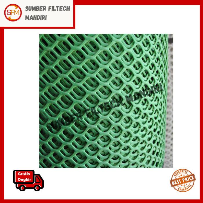 Kawat Mesh Grill Full Plastik (Hijau)