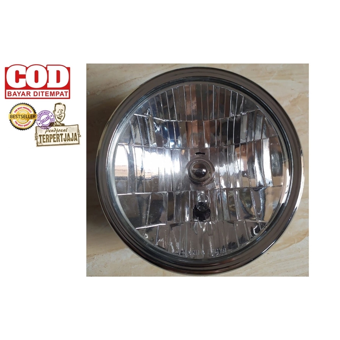LAMPU DEPAN/REFLEKTOR MEGA PRO HEAD LAMP MEGA PRO LAMA