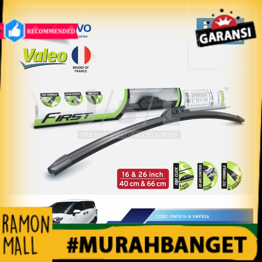 PET best  Toyota Sienta Wiper Mobil Valeo Flat Blade Quality 16  26 Diskon