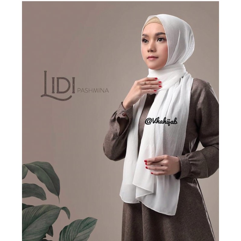 Pasmina Lidi ANNA plisket ceruty babydoll / shawl