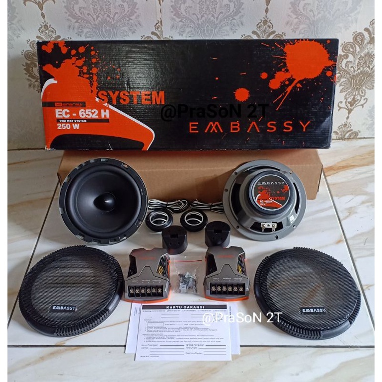 Speaker Split 2 Way Embassy 6'5 inch