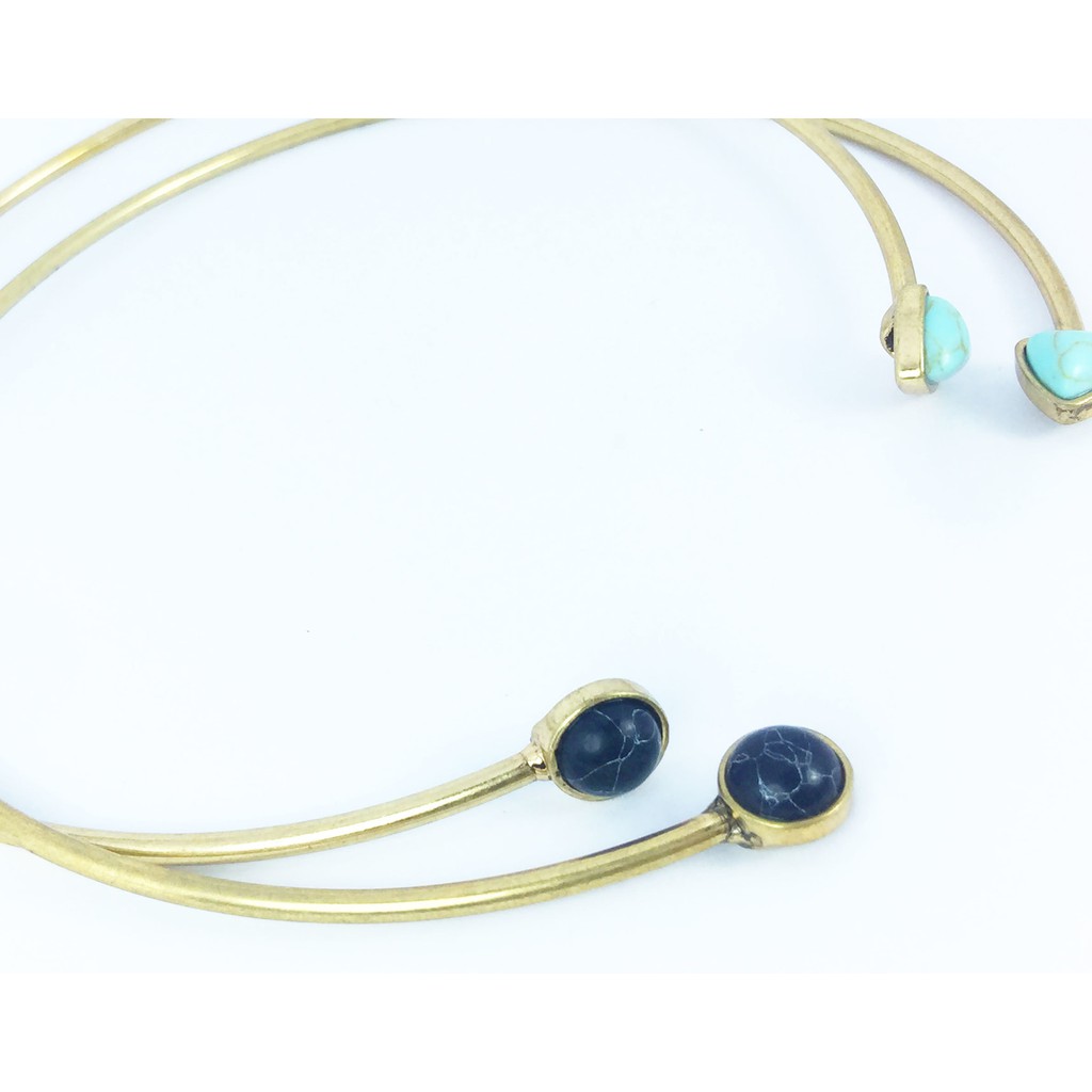 Choker elegant emas | Kalung Korea