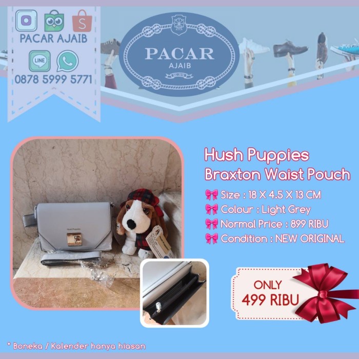 Terlaris HUSH PUPPIES ORI tas cewek hand bag tote bag sling bag murah