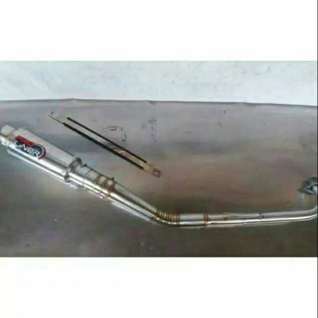 KNALPOT racing proliner stainlis All motor bebek