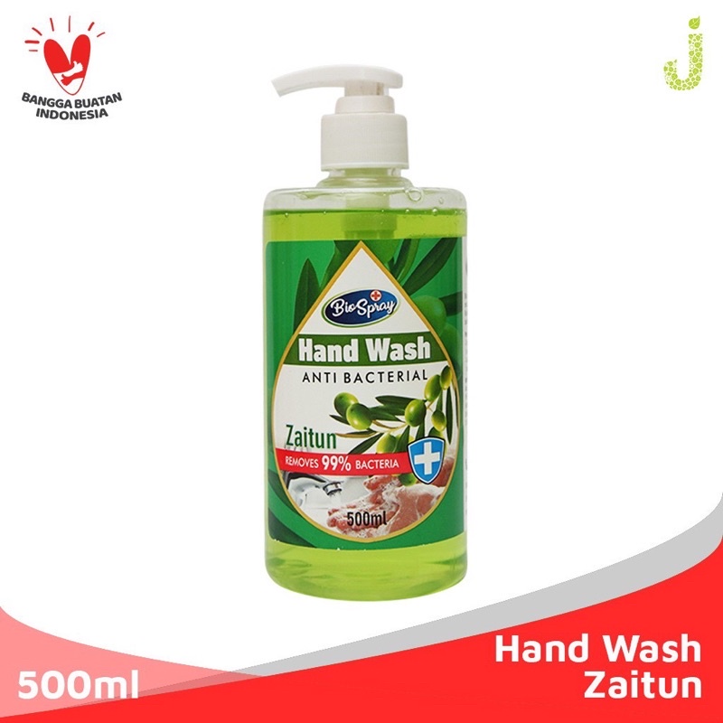 PROMO BPOM BIOSPRAY HANDWASH ANTIBACTERIAL ALL VARIAN 500ML/Sabun Cucu Tangan Murah/Sabun Cuci Tangan Alami