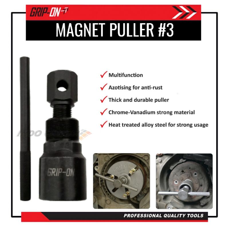 GRIP ON Magnet Puller No.3 Treker Magnet #3 Spesial Edition