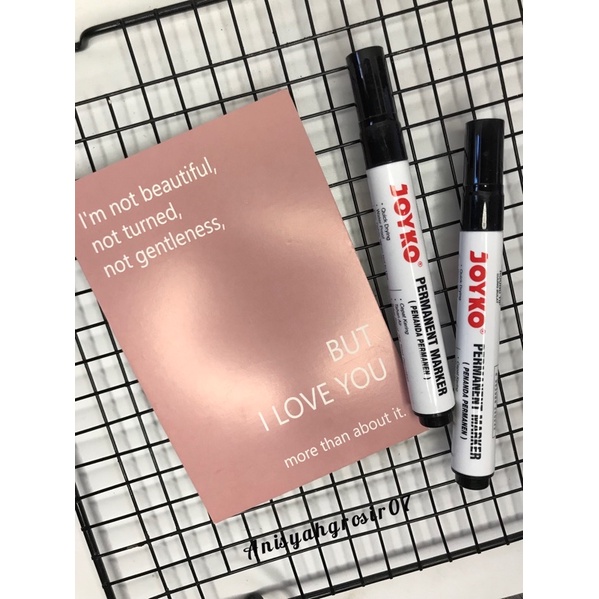 

Joyko Permanent Marker Spidol Permanen Round Tip