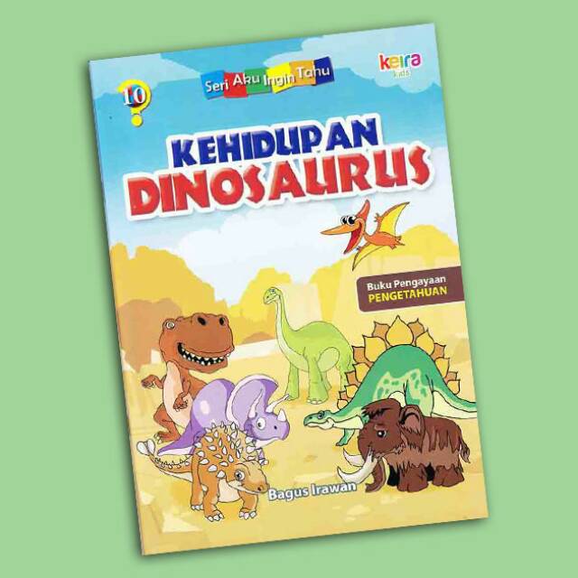 Buku bacaan anak anak mengenal kehidupan dinosaurus