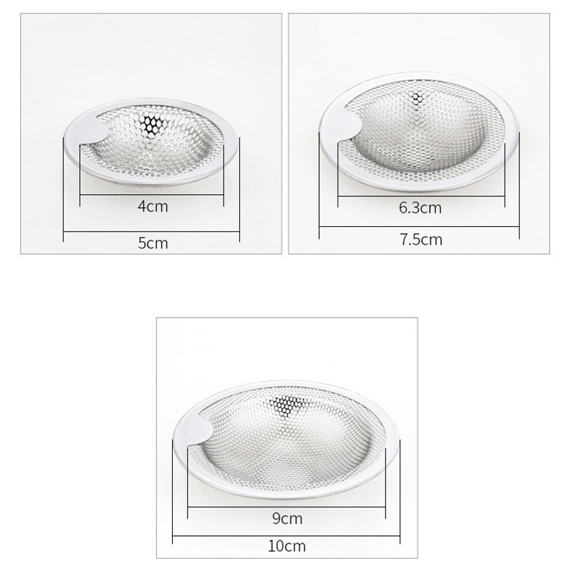 Saringan Wastafel Dapur Bahan Stainless Steel Anti Penyumbatan