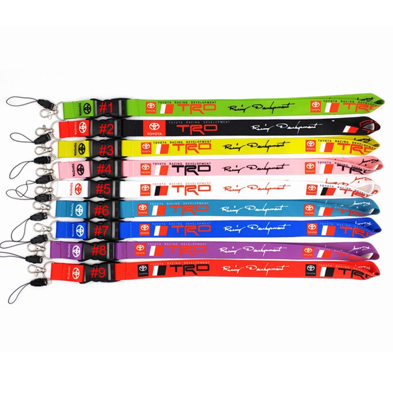 Toyota Leher Lanyard untuk Ponsel Cover Sling Student ID Tag Pemegang Kartu Sling Gantungan Kunci Anti-lost Aksesoris