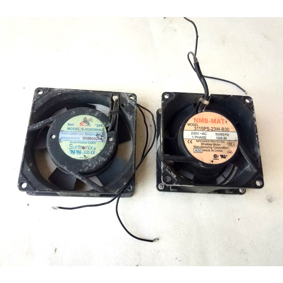 Axial Fan Ac 220/230vAc NMB 8cm & Suntronix 9cm