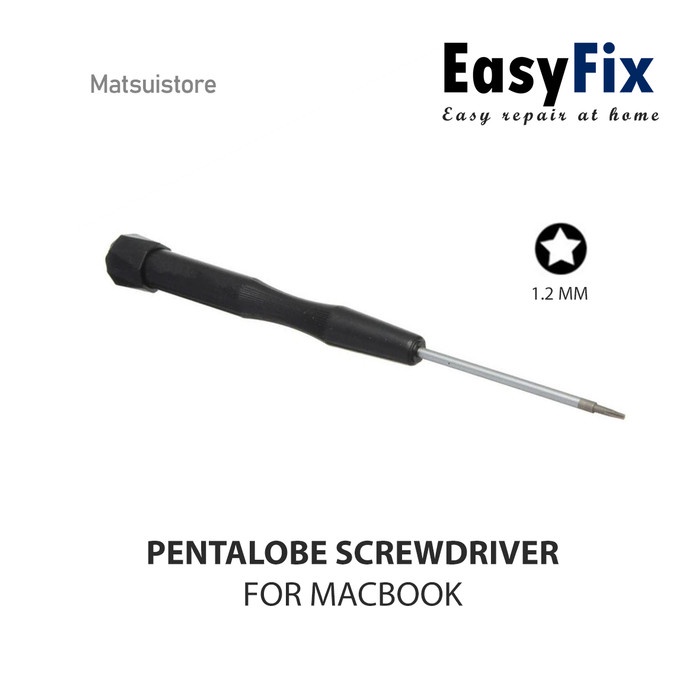 Fv176757 Obeng Macbook Air Macbook Pro Retina P5 Pentalobe 1.2Mm Star Bintang - Pentalobe Hyhth10