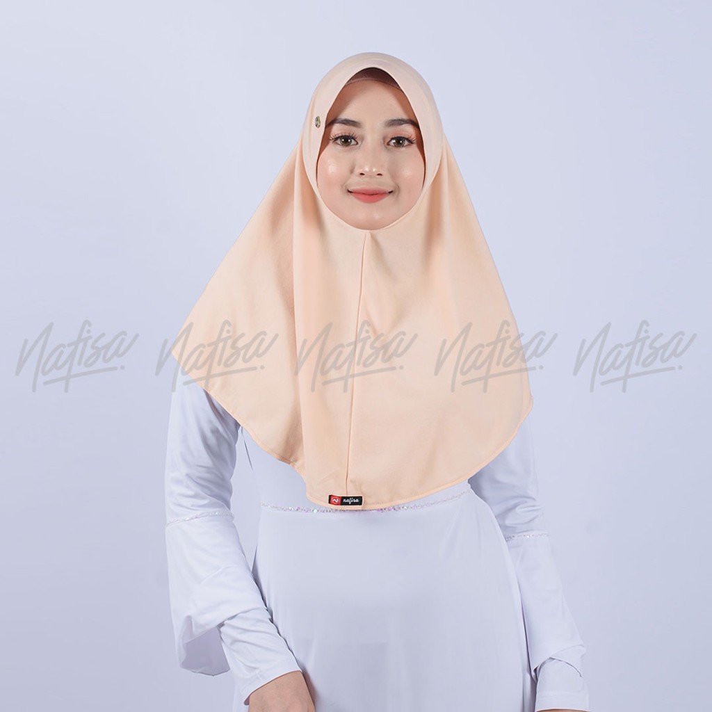 Jilbab Instan Pad Antem ASHA M | Hijab Instan Kaos BergoInstan Khimar Kerudung Instan Pad