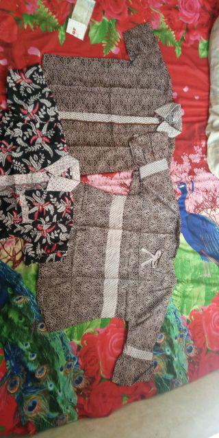 Maura Couple - Sania Ruffle Batik Couple Jumbo Ori Ndoro Jowi Dnt Garansi Termurah Shopee - Solo 4