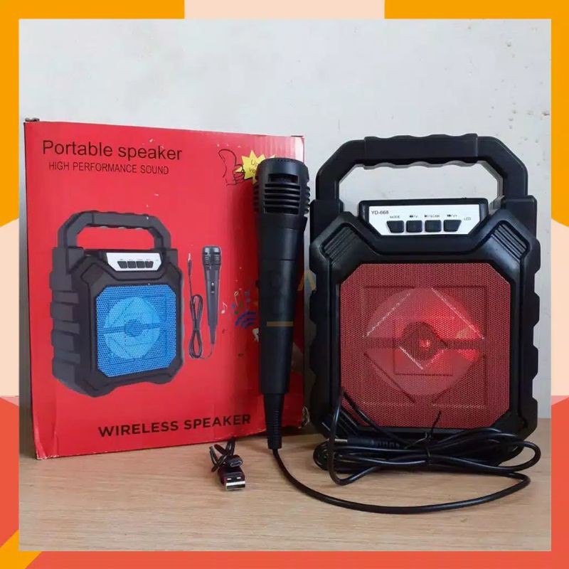 KARAOKE BLUETOOTH MURAH SPIEKER BONUS MIC SEPAKET | SPIKER KAROKE MUDAH DIBAWAH | TETTA SHOP