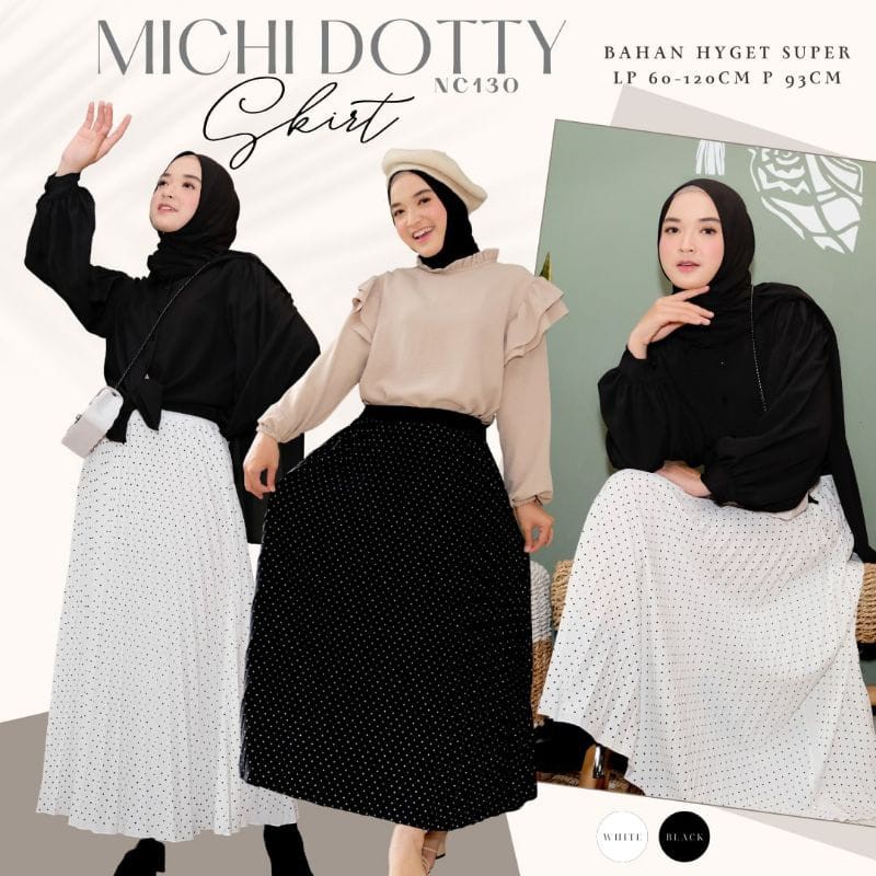 MICHI DOTTY SKIRT / ROK PESTA / ROK KONDANGAN