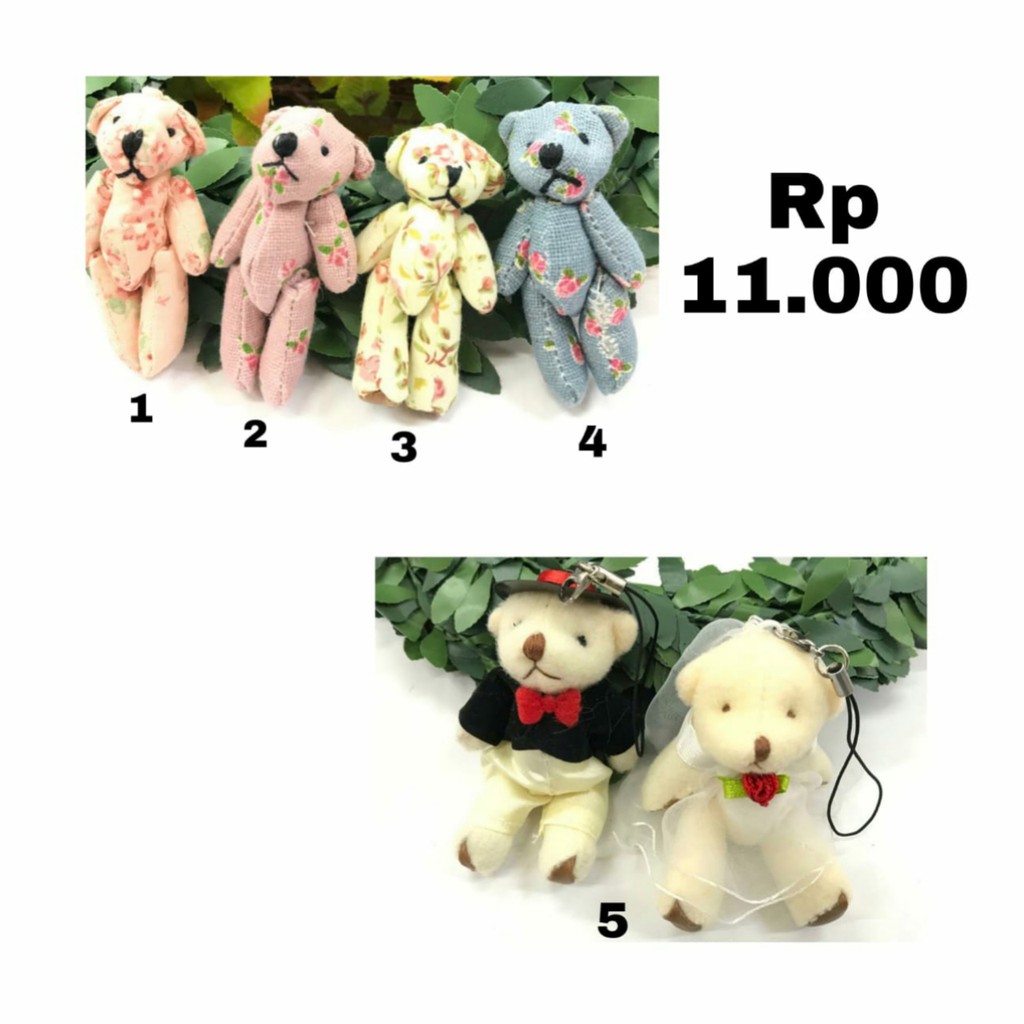 1 BUAH - APLIKASI BONEKA | KELINCI |RABBIT | BERUANG TEDDY | BEAR