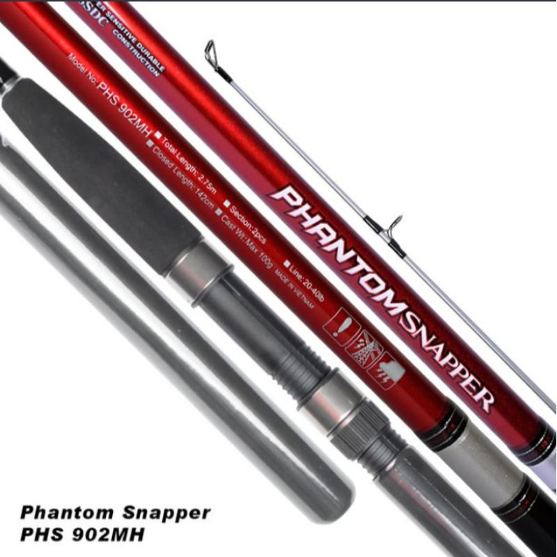 Joran Pancing Daiwa PHANTOM SNAPPER 602 702 802 902 1002 | Light Popping | Dasaran Monster Fish
