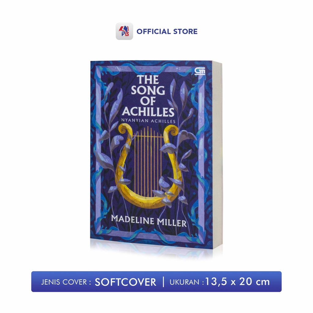 Buku Novel Azzamine / 7 Prajurit Bapak / The Song Of Achilles - Nyanyian Achilles / Buku Novel Fiksi-THE SONG ACHILLES