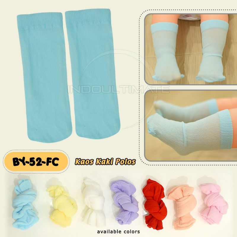 BABY CANDY SOCK LUCU KAOS KAKI PELINDUNG BAYI POLOS MURAH