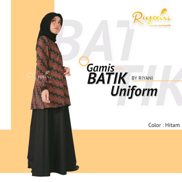 Gamis Batik Uniform by Riyani
