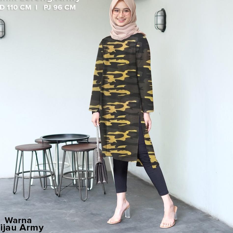 TRB« Tunik Loreng Army Lengan Panjang SIze XL Paling Popular