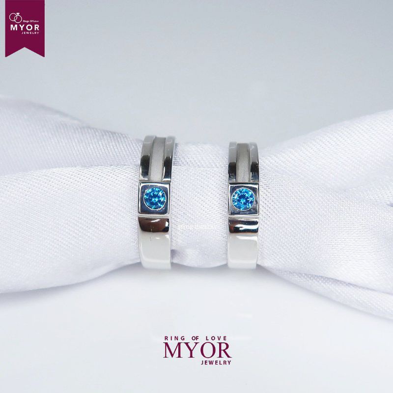 CINCIN KAWIN CINCIN TUNANGAN PERAK MODERN