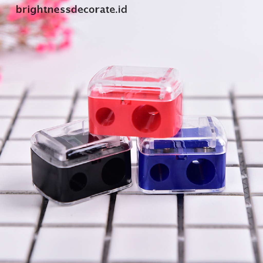 Rautan Pensil Alisbibireyeliner 2 Lubang Presisi Untuk Makeupkosmetik Wanita