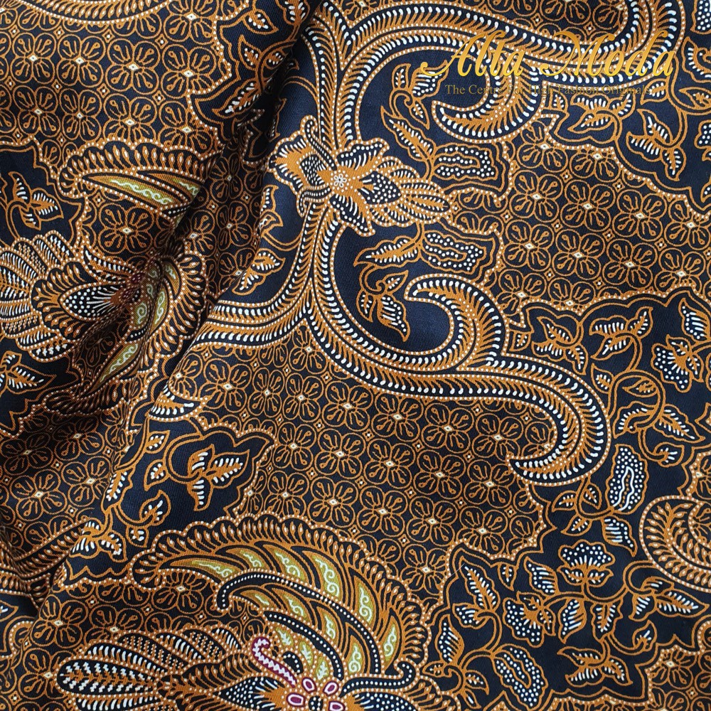 

Alta Moda Batik Katun Motif Keraton Coklat Hitam -Tradisional (1M)