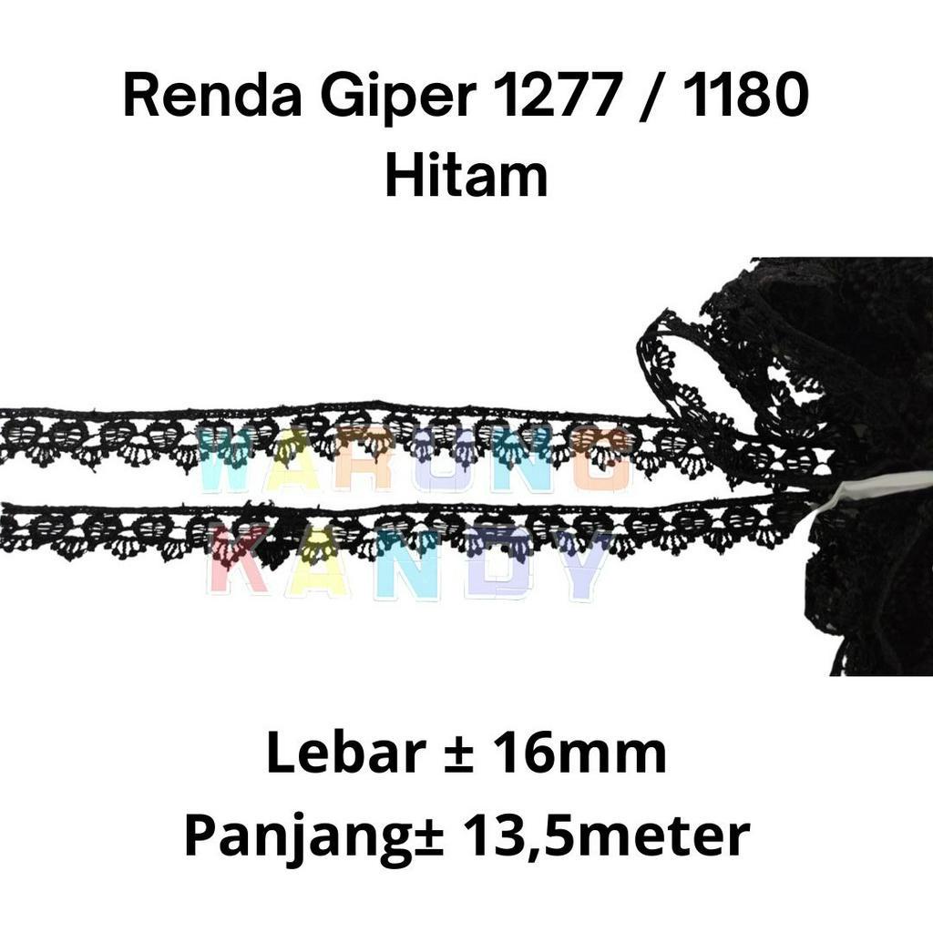 Renda Giper 1277 / 1180 16mm Hitam