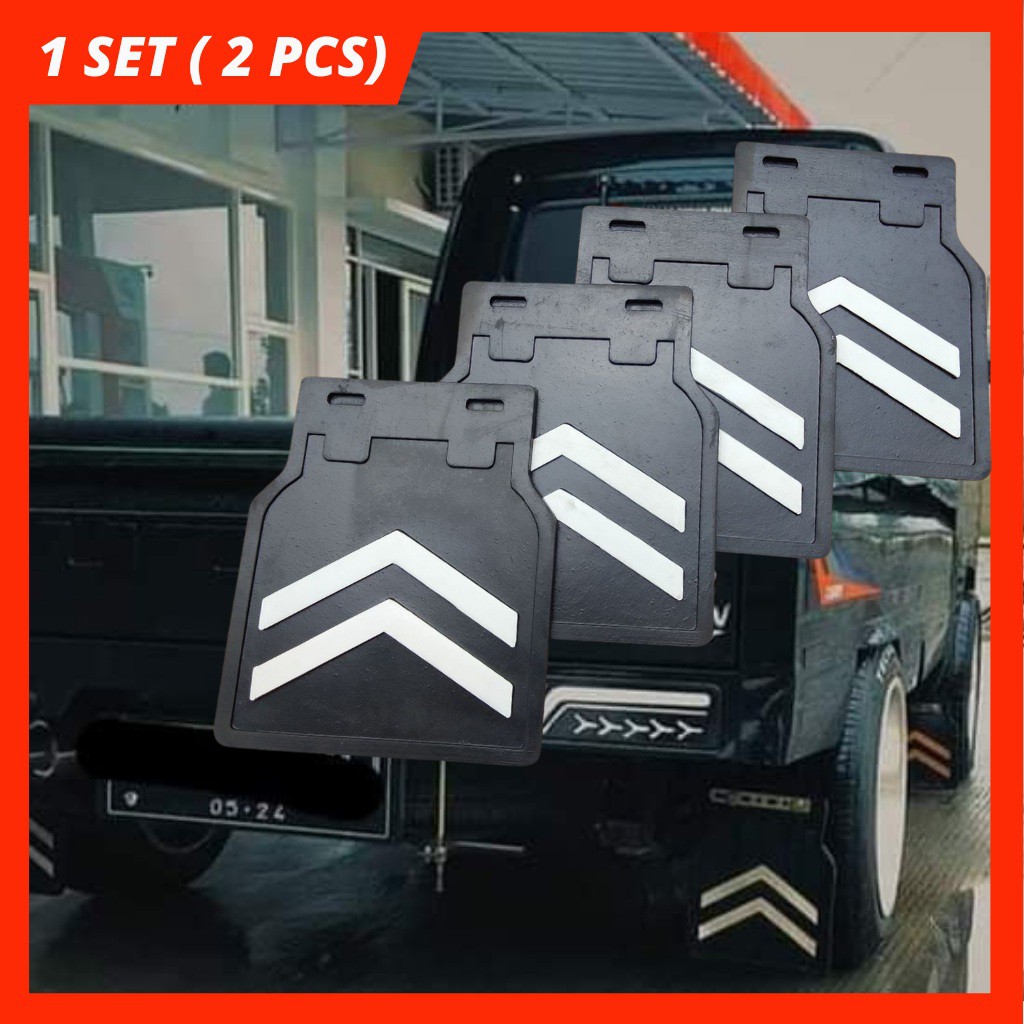 New Mudguard Universal Karpet Penahan Lumpur Mobil Suzuki L300 Carry Pick Up Futura Aksesoris PickUp