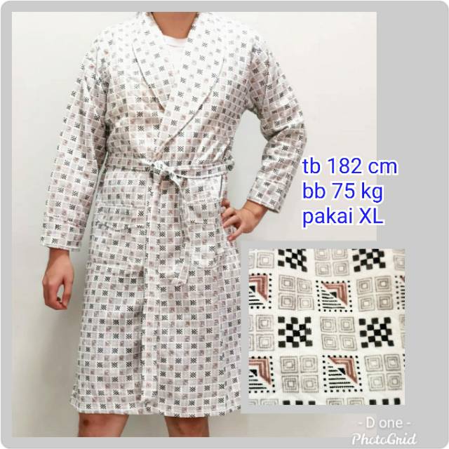 Kimono handuk waffle tebal/ premium