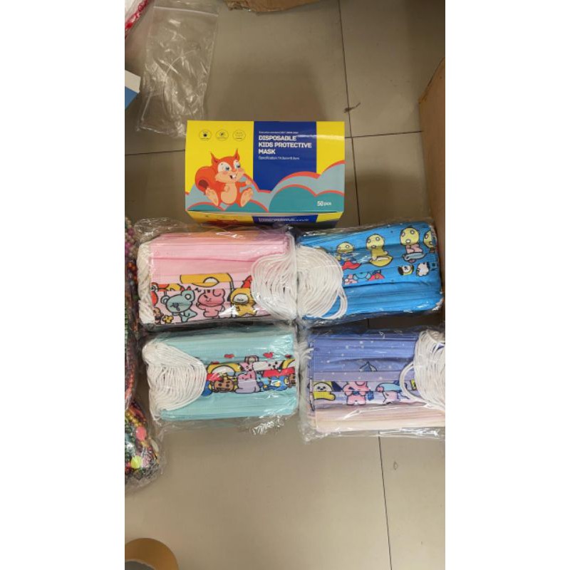 masker anak / remaja BTS