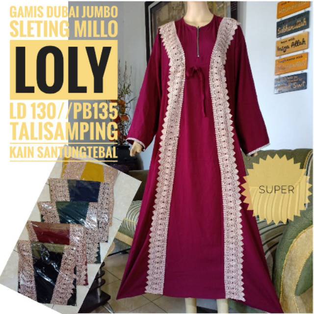 Model Gamis Jumbo Gamis Renda Gamis Arab Lengan Panjang