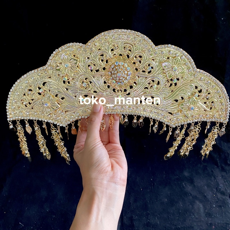 MAHKOTA KENING MELAYU/ MAHKOTA KENING PALEMBANG / MAHKOTA PENGANTIN ACEH / PELES PALEMBANG