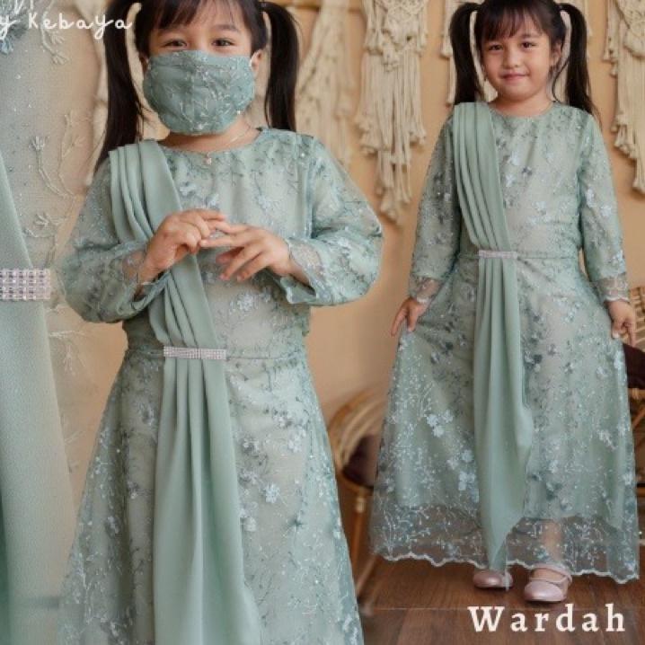 Top Produk.. (Bayar ditempat) Gamis selendang anak by rayanza/Gamis anak terbaru/Dres brukat anak/ga