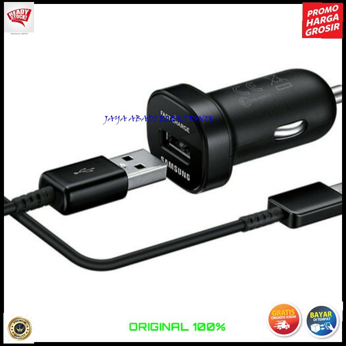 J382 SAMSUNG CAR FAST CHARGER MINI TIPE USB TYPE C SUPER SPEED CHARGING CABLE ADAPTOR MOBIL TRAVEL ADAPTER CAS CASAN ADAPTIVE SERVER SAVER ANDROID HP HANDPHONE QUICK CHARGE PORT UNIVERSAL MULTI KABEL WATT BISA SEGALA MEREK HANDPHONE DAN LEBIH FLEKSIBEL