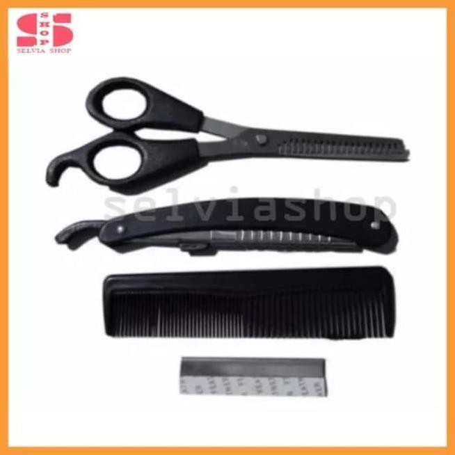 Paket Mesin Cukur Pangkas Rambut WAHL Free Paket Gunting Sasak