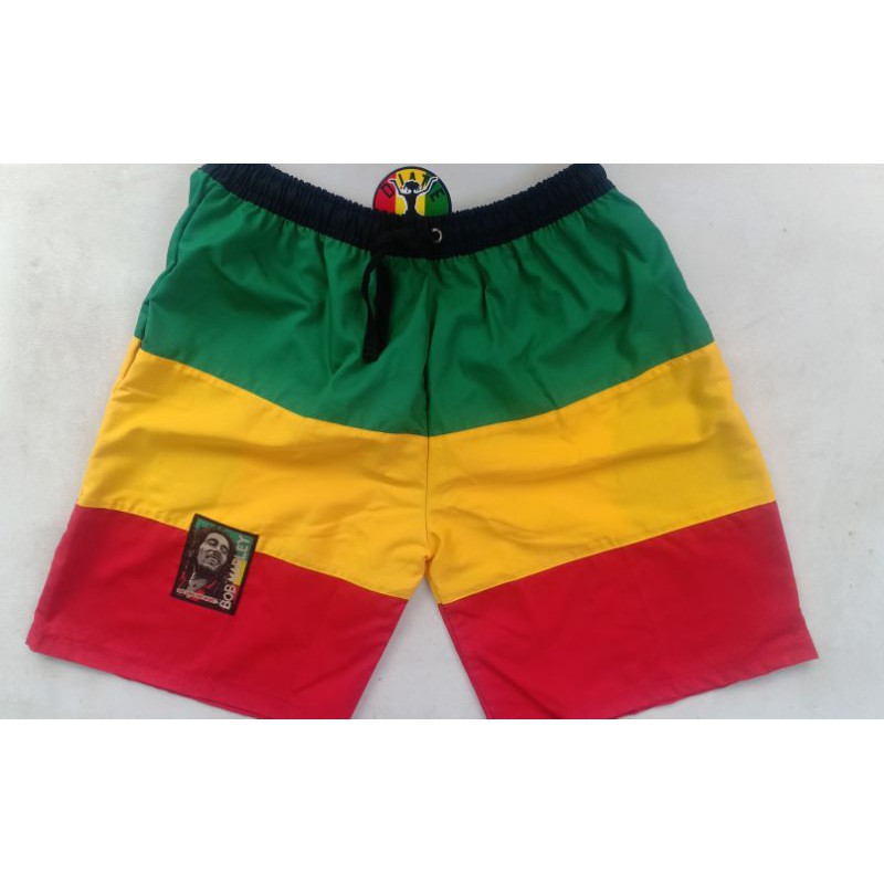 celana pendek rasta bob marley reggae original jatimaika
