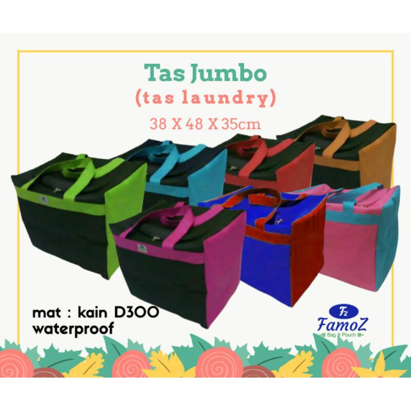 Termurah terlaris Tas jumbo kuat serbaguna / tas laundry kain muat pakaian 10kg