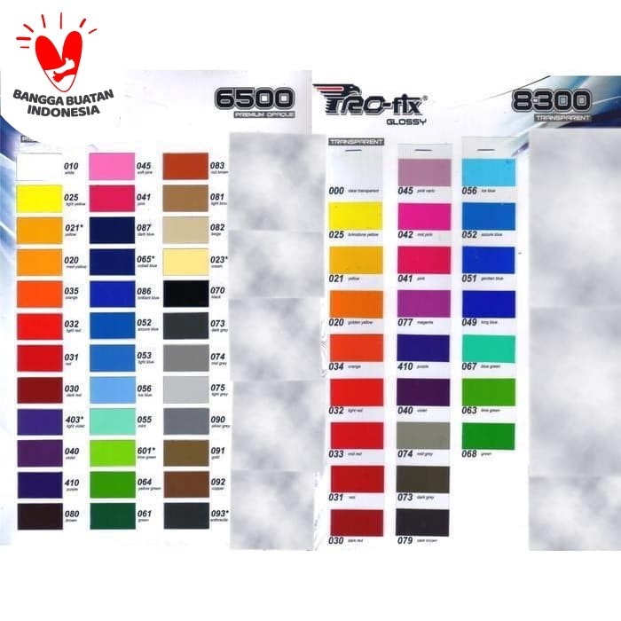 

Sticker Stiker skotlet Vinyl PROFIX GLOSSY DOFF TRANSPARAN 45x100cm