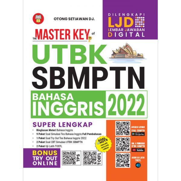 YRAMA WIDYA - BUKU THE MASTER KEY UTBK SBMPTN BAHASA INGGRIS 2022 / BUKU SBMPTN BAHASA INGGRIS