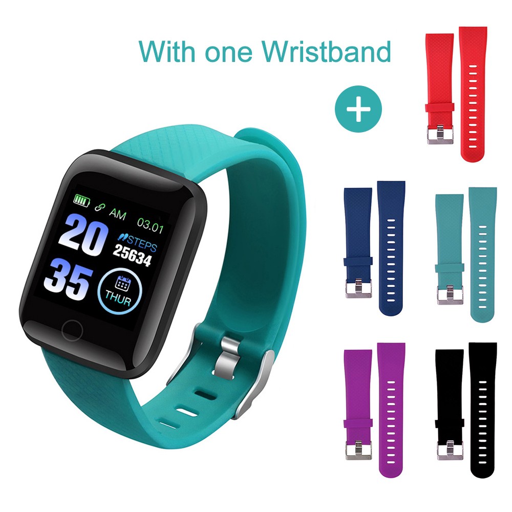 Tali Jam Berlubang Strap Smartwatch 116 Plus / ID116 / Vyatta Fitme Prime / D13 / A7S