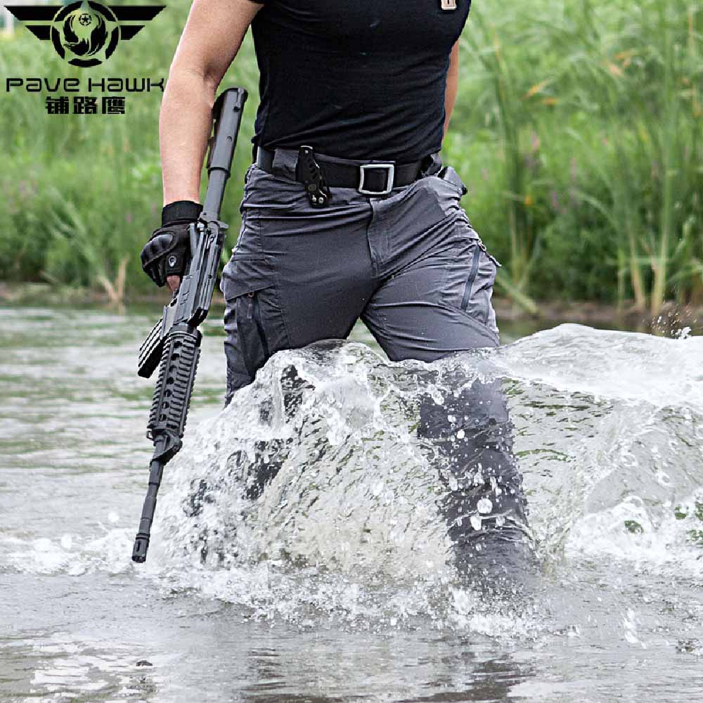 Stalker Hiking Pants Men Cotton Outdoor Sports Waterproof Cargo Army Military Tactical Pants