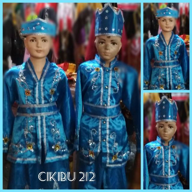 Baju adat manado anak TK SD